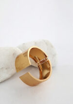 Βραχιόλι Handcuff 04000249-24 σε χρυσό χρώμα one size