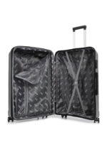 Βαλίτσα Seagull Polypropylene μεσαία γκρι SG180-M-GREY 62cm με επέκταση - Image 6