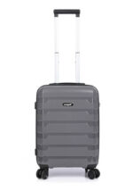 ΣΕΤ 3/τεμ βαλίτσες σκληρές 4 ρόδες Diplomat Seagull Polypropylene SG-180-S-M-L-GREY ( Small+Medium+Large ) Γκρι - Image 3