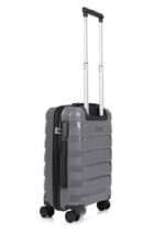 ΣΕΤ 3/τεμ βαλίτσες σκληρές 4 ρόδες Diplomat Seagull Polypropylene SG-180-S-M-L-GREY ( Small+Medium+Large ) Γκρι - Image 4