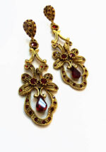 ΣΚΟΥΛΑΡΙΚΙΑ ΜΑΚΡΙΑ ΚΑΡΦΩΤΑ ΜΕ ΚΟΚΚΙΝΕΣ ΠΕΤΡΕΣ S345347