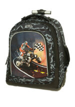 SET POLO με Trolley Rolling QUAD BIKE με ίδια κασετίνα 3 θέσεων, ισοθερμικό τσαντάκι φαγητού, τετράδιο και παγουράκι θερμός S-016-8278-5 - Image 2