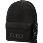 Polo Σακίδιο Πλάτης Original Double Scarf μαύρο 2 θέσεων 901235-2002 (2023)