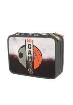 SET POLO με Trolley Rolling ALL GAMES με ίδια κασετίνα 3 θέσεων, ισοθερμικό τσαντάκι φαγητού, παγουράκι θερμός και τετράδιο S-016-8277-5 - Image 4