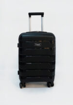 Βαλίτσα καμπίνας Seagull Polypropylene μαύρη SG180-S-BLACK 51cm