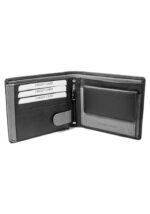 COZY Πορτοφόλι Ανδρικό Δίχρωμο 4021-2C-7 Μαύρο-Γκρι - Image 2