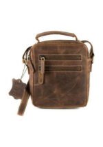 Δερμάτινη τσάντα ώμου Fetiche Leather SAK-1788-Hunter