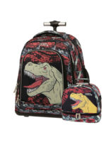 SET POLO με Trolley Rolling  Dinosaur με τσαντάκι φαγητού  S-016-8185-2