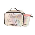 SET POLO με τσάντα νηπιαγωγείου TROLLEY CAT με ίδιο τσαντάκι φαγητού ισοθερμικό S051-8300-2 - Image 4