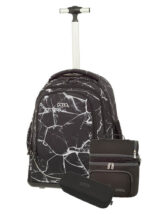 SET POLO με Trolley UPLOW με κασετίνα διπλή και τσαντάκι φαγητού ισοθερμικόS253-8263-3
