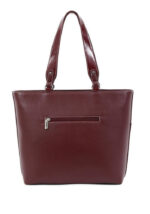 SET DOCA με τσάντα ώμου μπορντό και ίδιο πορτοφόλι S743 - Image 7