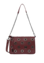 SET DOCA με τσάντα ώμου μπορντό και ίδιο πορτοφόλι S770DW - Image 2