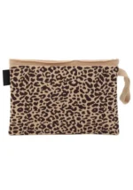 Τσάντα φάκελος καφέ DOCA 22367 - Image 2