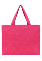 Τσάντα θαλάσσης φούξια DOCA 22371 - Image 3