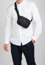 Diplomat ΚΝ81  Τσαντάκι Μέσης Μαύρο - Image 2