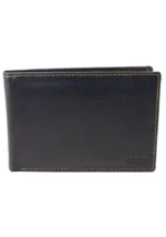 COZY δερμάτινο πορτοφόλι ανδρικό δίχρωμο ταυτότητας 4023-2C-5 Μπλε-Κάμελ