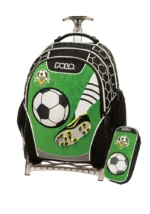 SET POLO με αποσπώμενο σακίδιο Trolley Base Free REEL FOOTBALL με ίδια κασετίνα 2 θέσεων S-054-8346-2