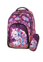 SET POLO με σακίδιο πολυθεσιακό GROWLY UNICORN με ίδια κασετίνα S-058-8360-2