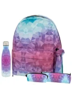 SET ORIGINAL POLO με ίδια κασετίνα βαρελάκι με πορτοφολάκι και μπουκάλι -θερμός S-102-8340-3