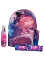 SET POLO ORIGINAL DOUBLE 2 θέσεων με κασετίνα βαρελάκι με πορτοφολάκι και μπουκάλι -θερμός (τυχαίας επιλογής) S-202-8344-3P