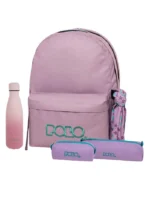 SET POLO ORIGINAL DOUBLE 2 θέσεων με κασετίνα βαρελάκι με πορτοφολάκι και μπουκάλι -θερμός S-235-4558-3