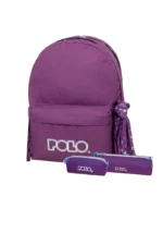 SET POLO ORIGINAL DOUBLE 2 θέσεων με κασετίνα βαρελάκι με πορτοφολάκι S-235-4657-2